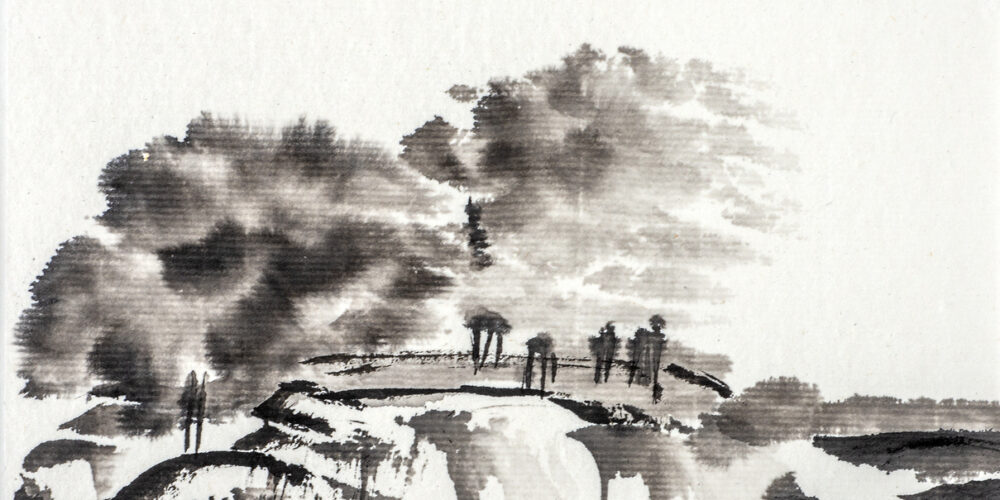 Wooded slope