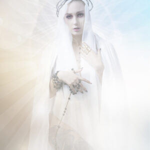 illuminated V