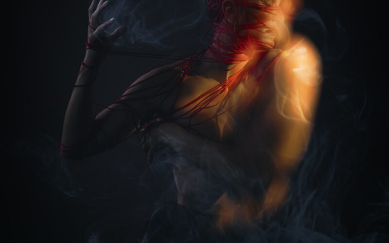 The Red II - Dibond + American box