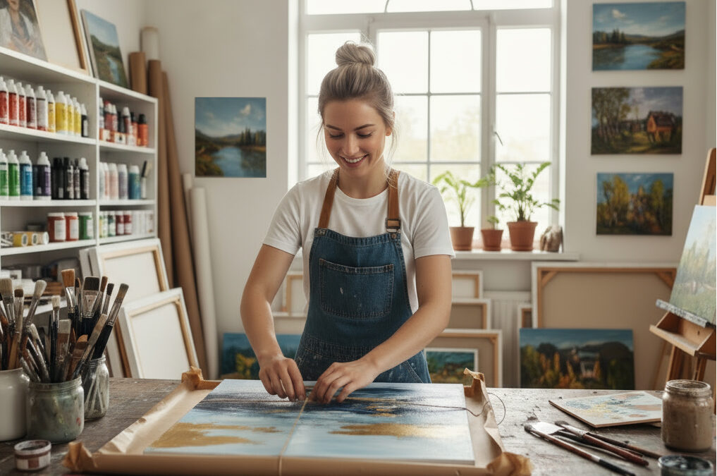 How to prepare your artwork for shipping safely