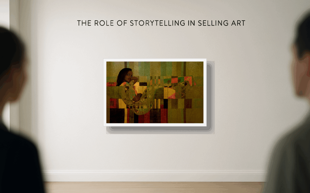 The role of storytelling in selling art