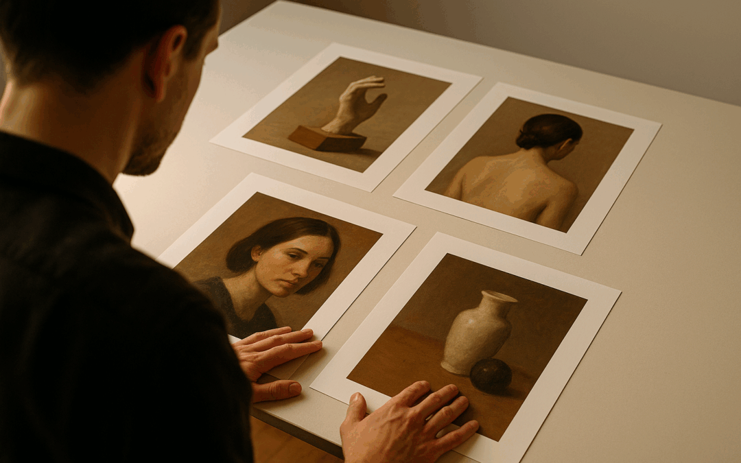 How to present your portfolio so galleries and collectors take you seriously