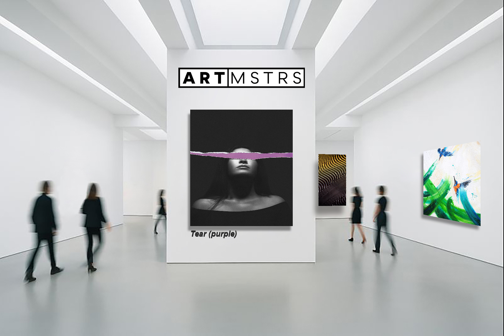 Tear (purple) — ARTMSTRS Artist (ARTMSTRS Buyers)